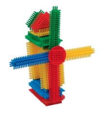 Wader Kocke ježki gradbeni set 110 kosov plastike v plastični škatli 15x26cm