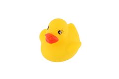 Teddies Raca žival, ki se sveti v vodi plastika 6cm baterija rumena