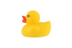 Teddies Raca žival, ki se sveti v vodi plastika 6cm baterija rumena