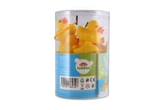 Teddies Raca žival, ki se sveti v vodi plastika 6cm baterija rumena