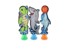 Teddies Komplet za potapljanje iz plastike 2 vrsti na kartici 19x25,5cm