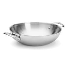 de Buyer WOK pánev , 3748.32 AFFINITY, WOK, nerez, 32 cm, zaoblená, stupnice po 0,5 l