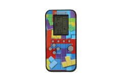 Teddies Digitalna igra Brick Game - padajoči bloki, sestavljanka iz plastike 7x14cm na baterije