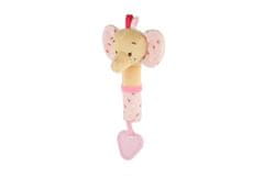 Teddies Plišasti slonček 22 cm na kartici