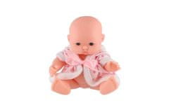 Teddies Otroška lutka trdno telo plastike 12cm 3sorts