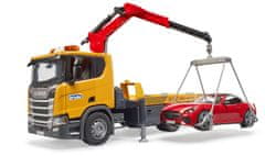 Bruder Gospodarska vozila - Vlečno vozilo Scania Super 560R z modulom L+S