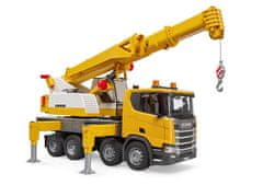 Bruder Gradbena vozila - Žerjav Scania Super 560R Liebherr z modulom L+S