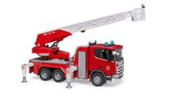 Bruder Reševalna vozila - Scania Super 560R Gasilsko vozilo z lestvijo in vodno črpalko
