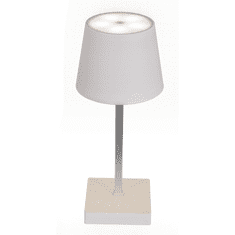 BestDeals Prenosna namizna nočna LED svetilka, lučka bele barve na dotik