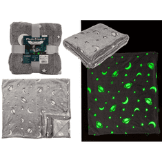BestDeals Magic Glow blanket - Mehka odeja Ozvezdje, ki se sveti v temi