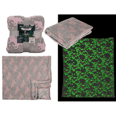 BestDeals Magic Glow blanket - Mehka odeja Samorogi, ki se sveti v temi