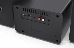 Sharp Tokyo Dab+ zvočni sistem, 40W, CD, črn (XL-B520D(BK))