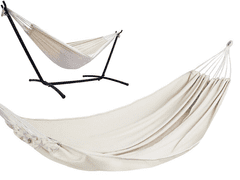 Verk Vrtna viseča mreža Boho 200×80 cm z vrvmi
