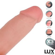 LUX DILDO Lux Paul Tripple Density With Swinging Balls