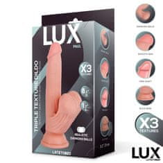 LUX DILDO Lux Paul Tripple Density With Swinging Balls