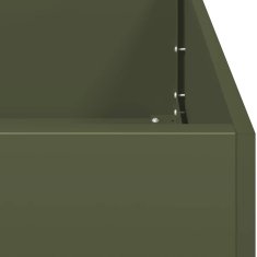 Vidaxl Sadilnik Olive Green 80x40x40 cm Hladno valjano jeklo
