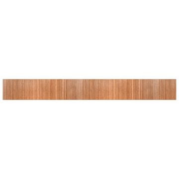 Vidaxl Preproga pravokotna naravna 60x500 cm bambus
