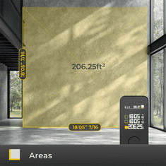 HOTO Smart Laser Measure Pro H-D50, Pametni laserski merilnik razdalje