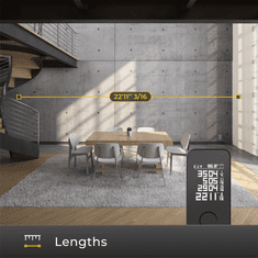 HOTO Smart Laser Measure Pro H-D50, Pametni laserski merilnik razdalje