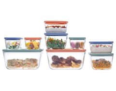 Status Viva set vakuumskih posod, 4-delni, modro-lila (0.5 L, 1.4 L, 2.6 L,BVP50)