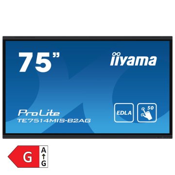 iiyama ProLite TE7514MIS-B2AG 189,3cm (75") VA 4K 24/7 EDLA informacijski na dotik / interaktivni monitor