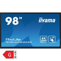iiyama ProLite TE9812MIS-B3AG 247,7cm (98") IPS 4K 24/7 Android informacijski na dotik / interaktivni monitor