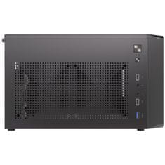 Antec AX26 RGB ELITE Midi-T ATX okno gaming črno ohišje