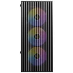 Antec AX27 RGB ELITE Midi-T ATX okno gaming črno ohišje