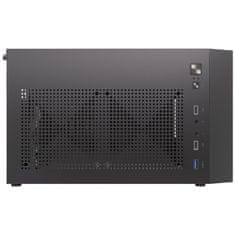 Antec AX27 RGB ELITE Midi-T ATX okno gaming črno ohišje