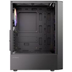 Antec AX26 RGB ELITE Midi-T ATX okno gaming črno ohišje