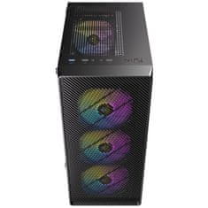 Antec AX26 RGB ELITE Midi-T ATX okno gaming črno ohišje
