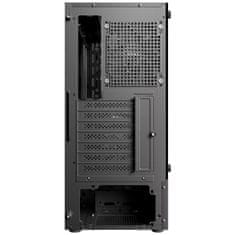 Antec AX27 RGB ELITE Midi-T ATX okno gaming črno ohišje