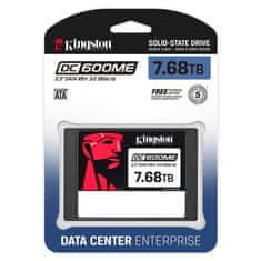 Kingston DC600ME 7,68TB 2,5" SATA3 AES 256-bit (SEDC600ME/7680G) SSD