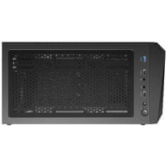 Antec AX67 ARGB Midi-T ATX okno gaming črno ohišje