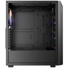 Antec AX67 ARGB Midi-T ATX okno gaming črno ohišje