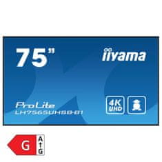 iiyama ProLite LH7575UHS-B1AG 75" (189,3cm) 4K UHD IPS 24/7 Android informacijski zaslon