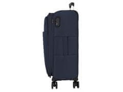 Joummabags MOVOM Atlanta Azul Luksuzni tekstilni potovalni kovček, 55/66 cm, 5318922