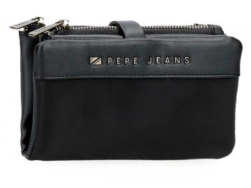 Joummabags Pepe Jeans Morgan Black - Ženske denarnice, 7928331