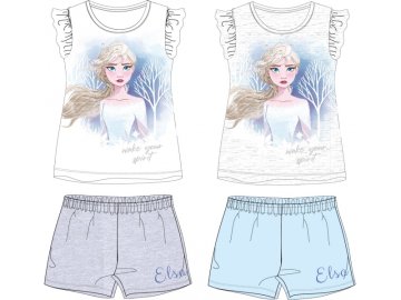 E plus M 2pcs Dekleta bombažna pižama kratka DISNEY FROZEN