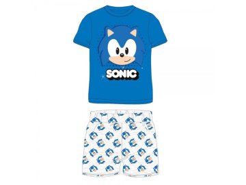 E plus M Kratka bombažna pižama JEŽKO SONIC