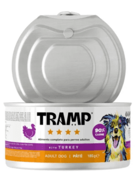 Tramp pašteta za odrasle pse s puranom, 16 x 185 g