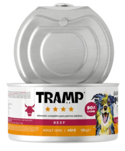  Tramp pašteta za odrasle pse z govedino, 16 x 185 g