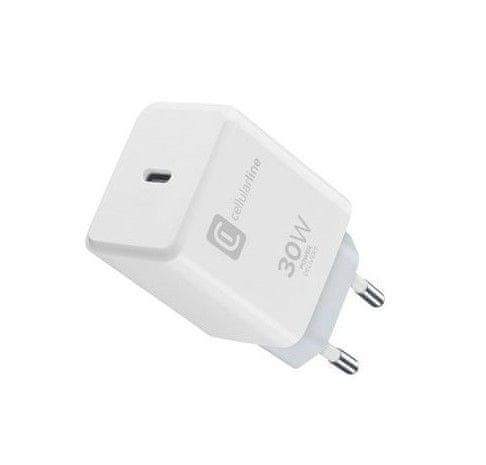 CellularLine hišni polnilec USB-C, 30 W, Apple