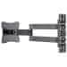 Neomounts FPMA-W830BLACK/Display holder/wall mount/10-27"/zložljiv/3 čepi/VESA 100X100/nosilnost 12 kg/črna