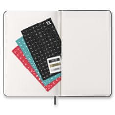 Moleskine Dnevnik 2026 - PRO, trde platnice, L, tedenski, vertikalni, črn