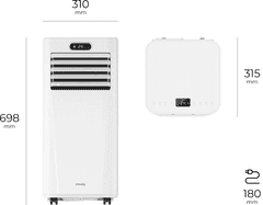 Siguro AC-C140W Cool 9, Prenosna klimatska naprava