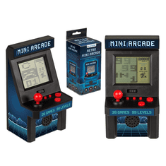 BestDeals Retro mini prenosna igralna konzola - 26 arkadnih retro iger