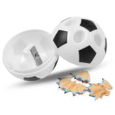 STARPAK FOOTBALL Nogometno Šilček S POSODO, šilček za svinčnike, šilček za svinčnike za GAMER, igralci, stojalo za svinčnike 