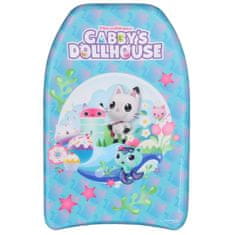 DreamWorks Gabby's Dollhouse PLAVALNA DESKA, plavalna, lahka, varna, za otroke, ZA UČENJE PLAVANJA v bazenu 44x28x4 cm 