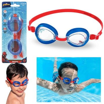 MARVEL COMICS MARVEL Spider Man NASTAVLJIVA plavalna očala ZA BAZEN, UV plavalna očala za otroke 3+